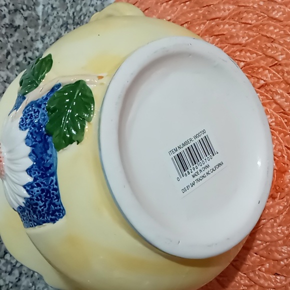 VINTAGE CERAMIC POTTERY SOUP BOWL - Picture 11 of 13